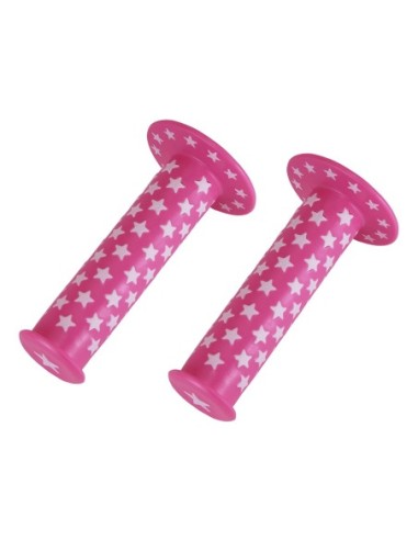 Star Grips 7/8 long 124mm 2006 Pink White Star.